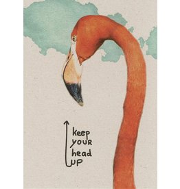 ZintenZ postcard Keep your head up