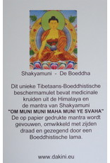 Dakini Tibetaans bescherm amulet Shakyamuni