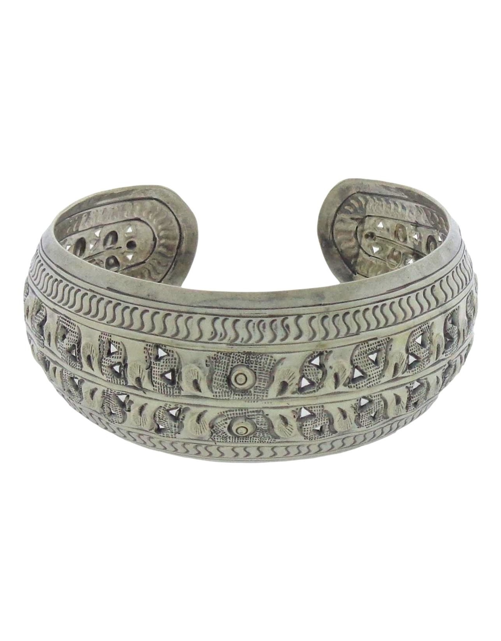 Dakini silver bracelet Myanmar