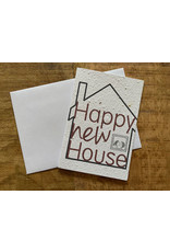 Postcard Happy New House