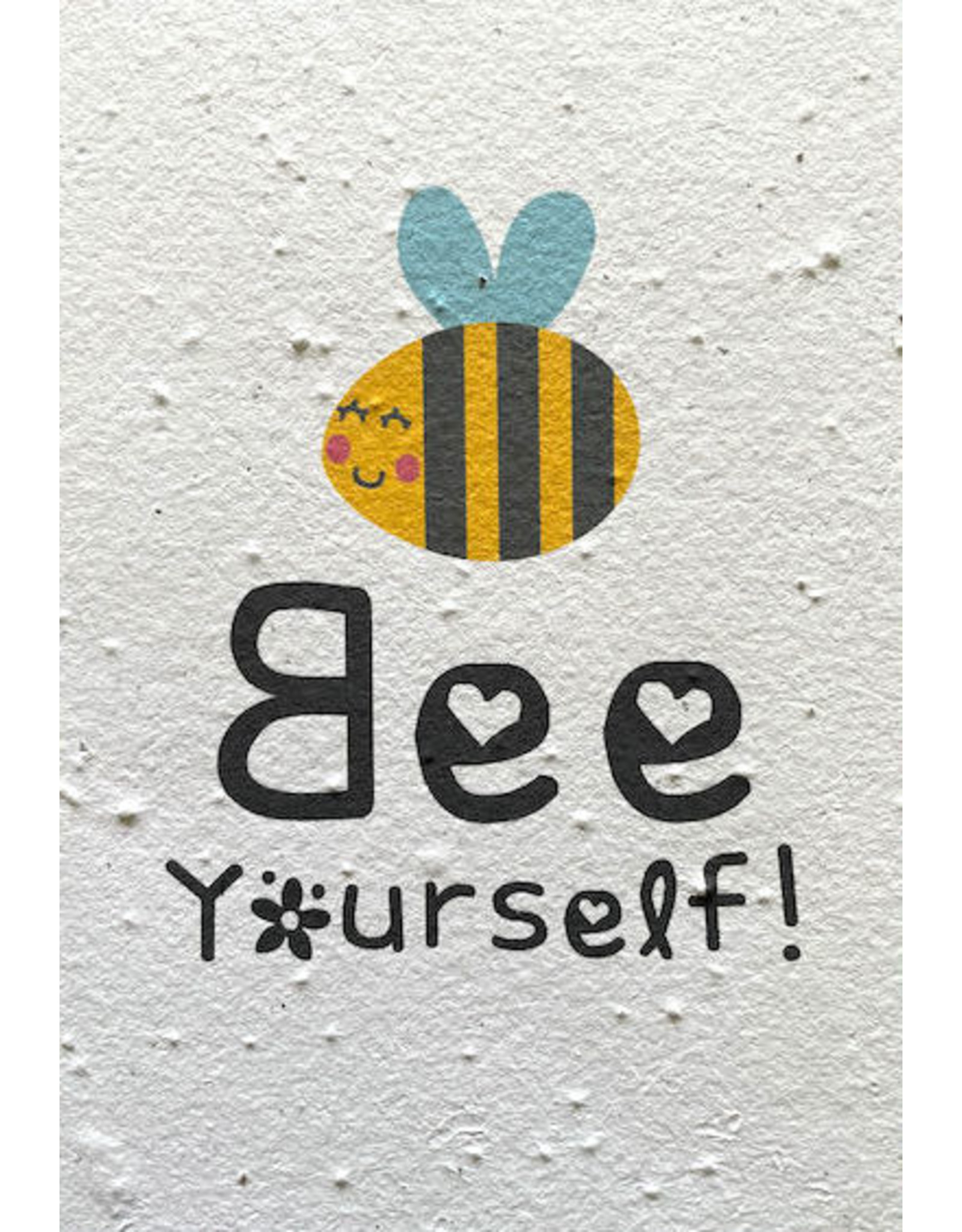 Wenskaart Bee Yourself