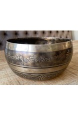 Dakini singing bowl with the Tibetan Om & Eyes of Buddha