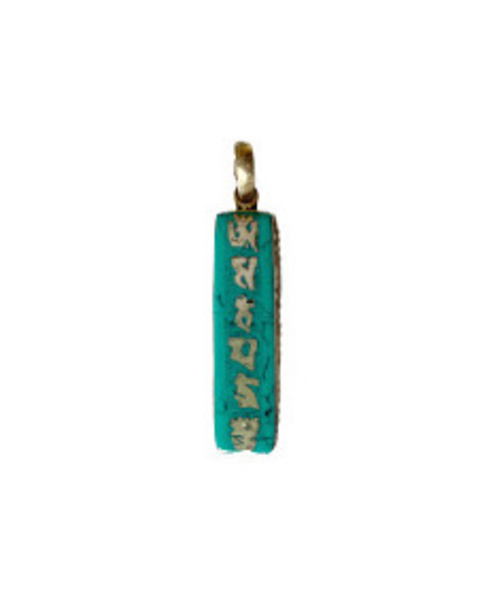 Dakini Tibetaanse hanger mantra turquoise