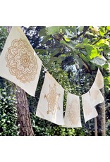 Prayer flags Mandala naturel