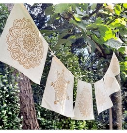 Prayer flags Mandala naturel