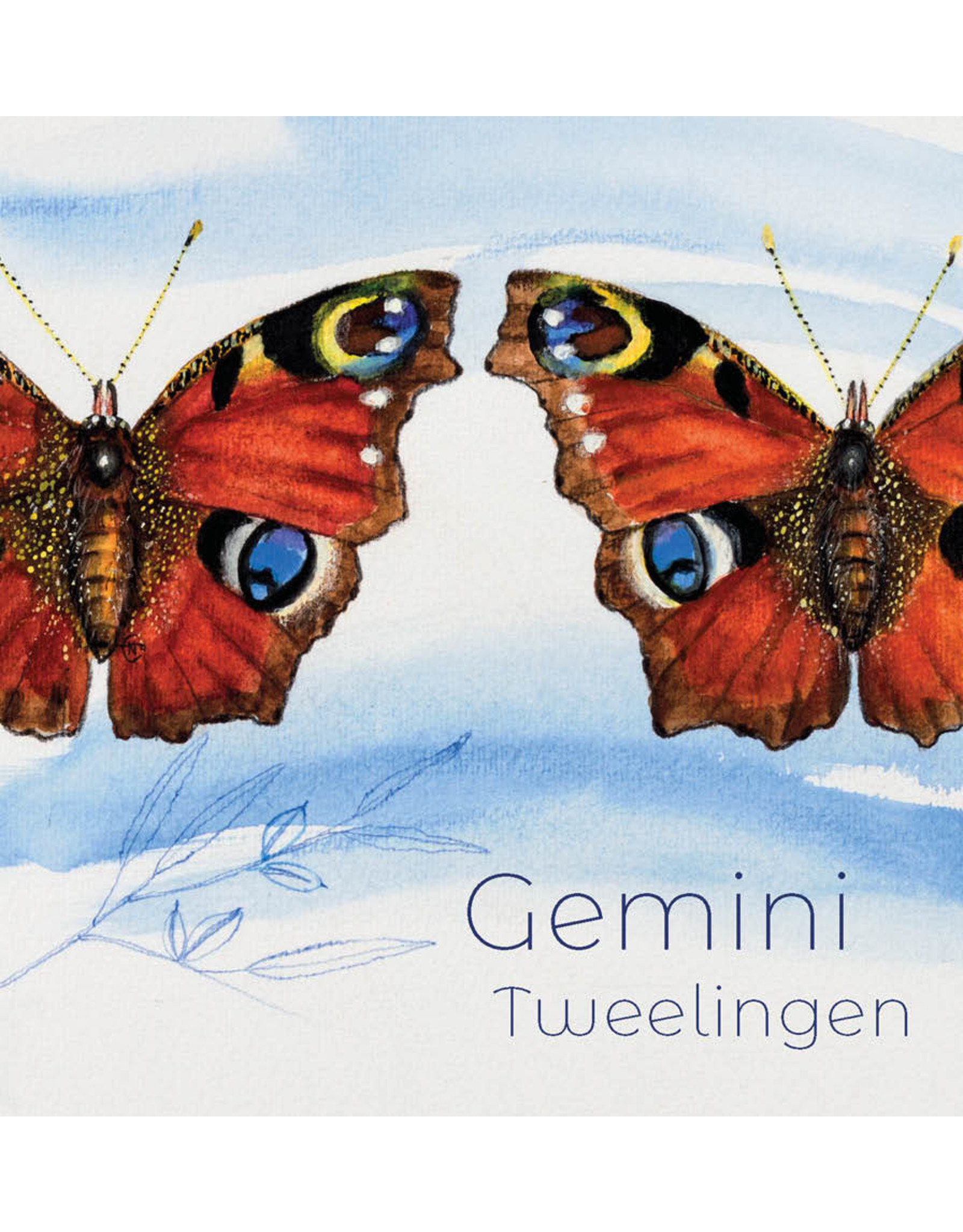 ZintenZ postcard Gemini