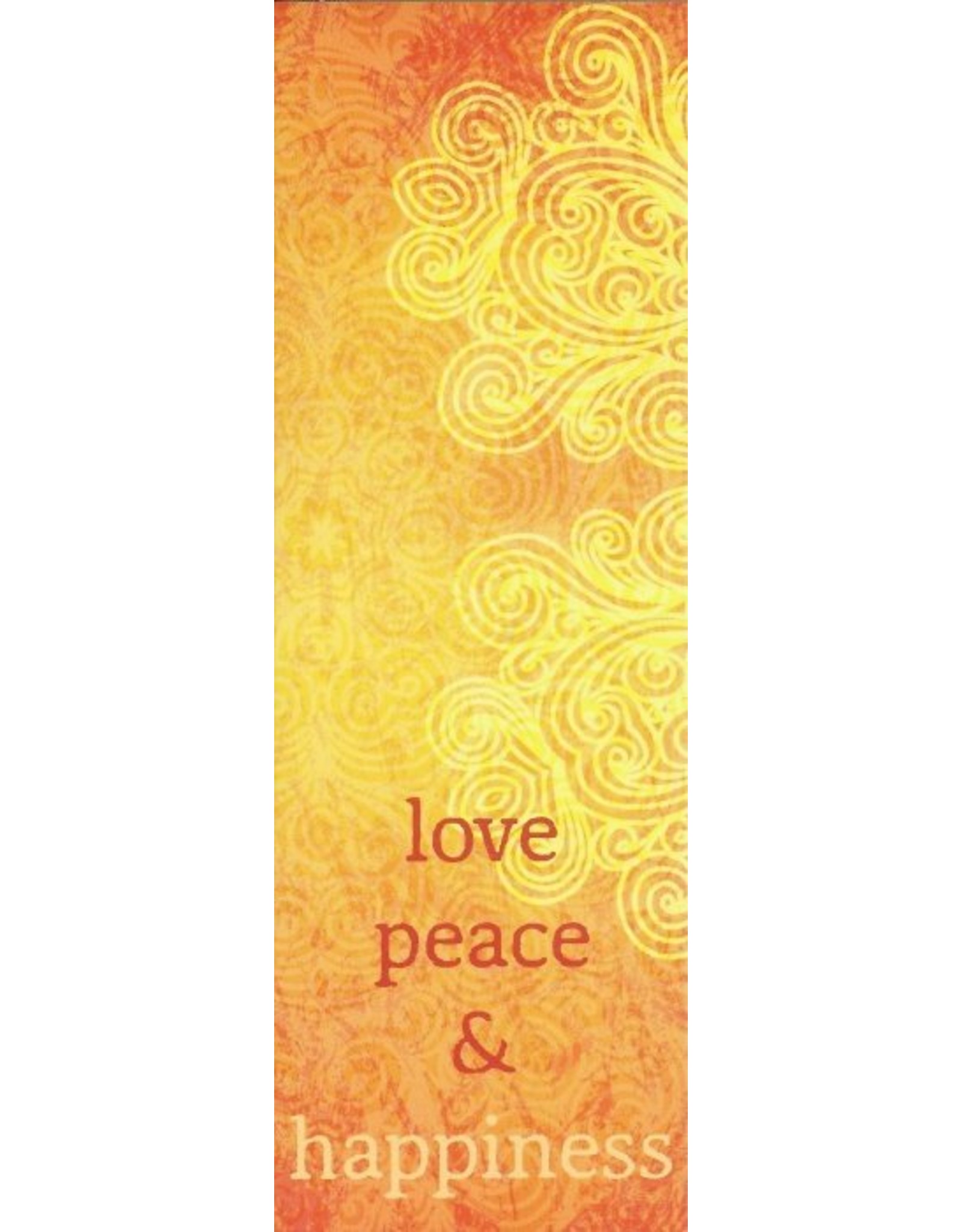 ZintenZ bookmark Love peace & happiness