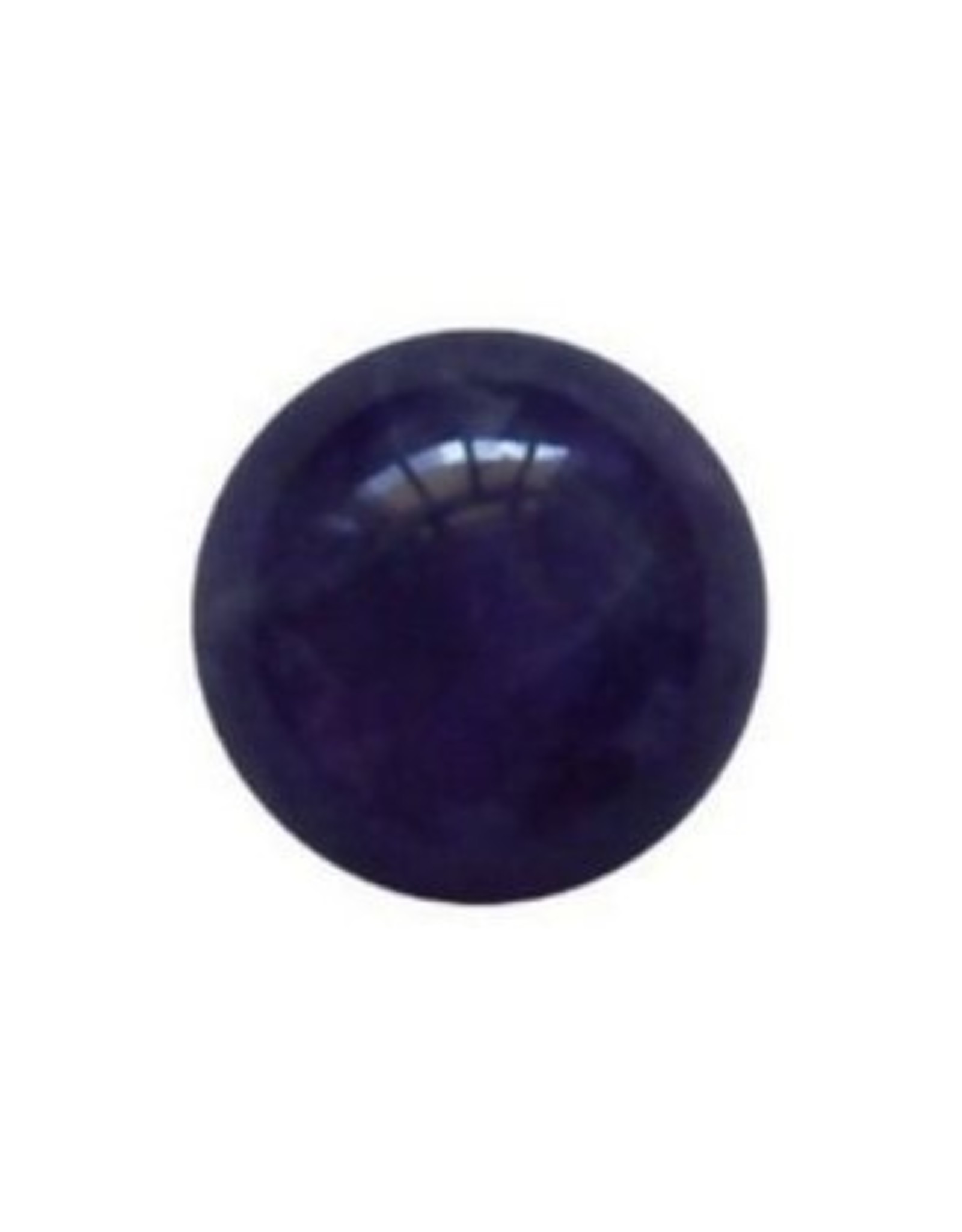 Interchangeable gemstone Amethyst purple 12 mm
