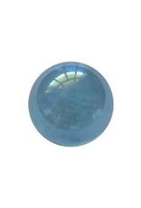 Interchangeable gemstone Aqua Aura 12 mm