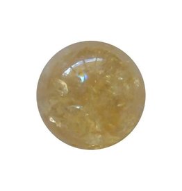 Interchangeable gemstone Citrine 12 mm