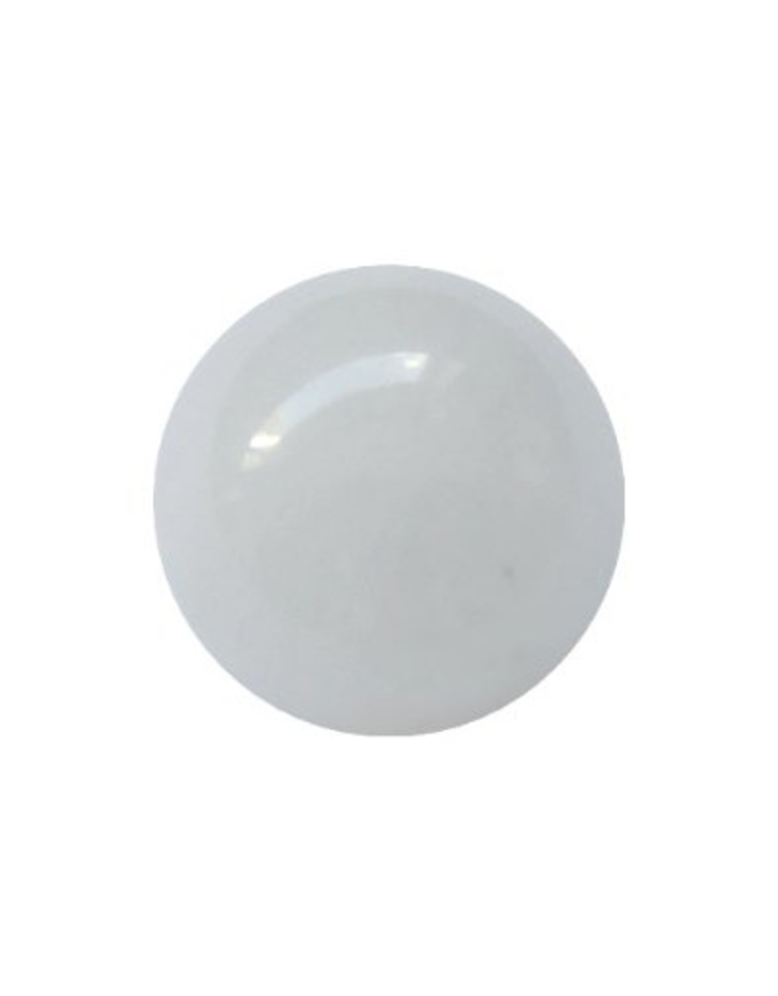 Interchangeable gemstone Quartz white 12 mm