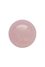 Interchangeable gemstone Rose quartz 12 mm