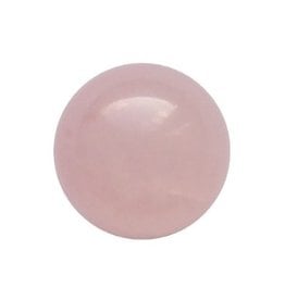 Interchangeable gemstone Rose quartz 12 mm