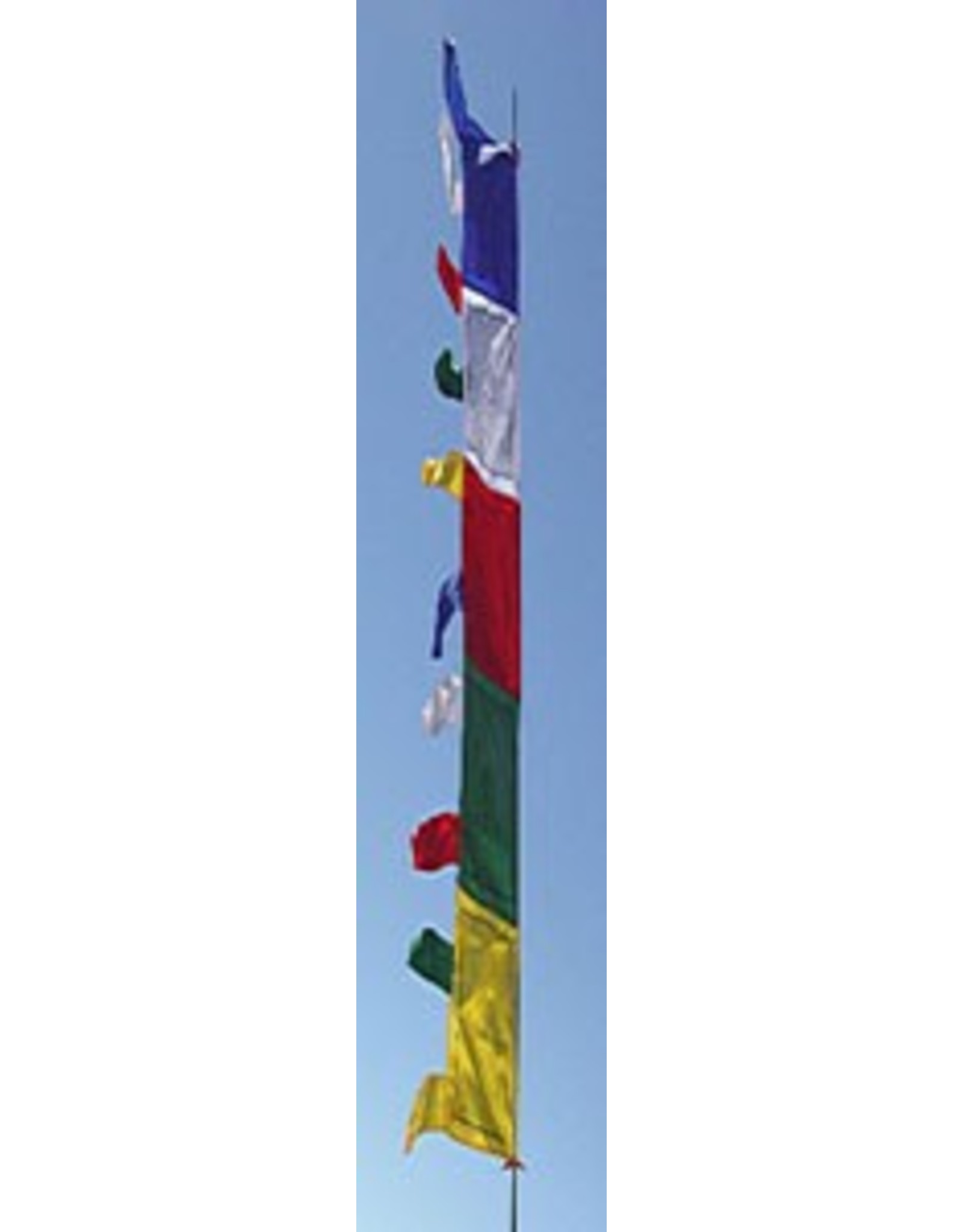 Dakini Tibetan prayer flags vertical
