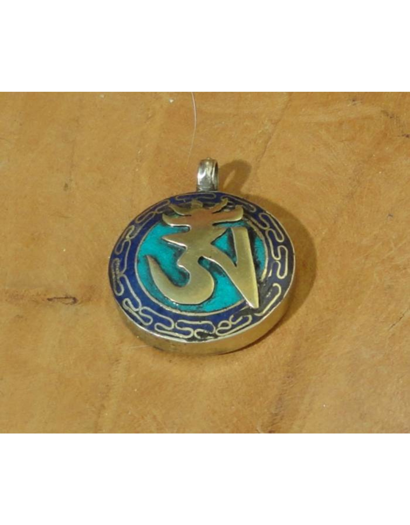 Dakini Tibetan pendant Om