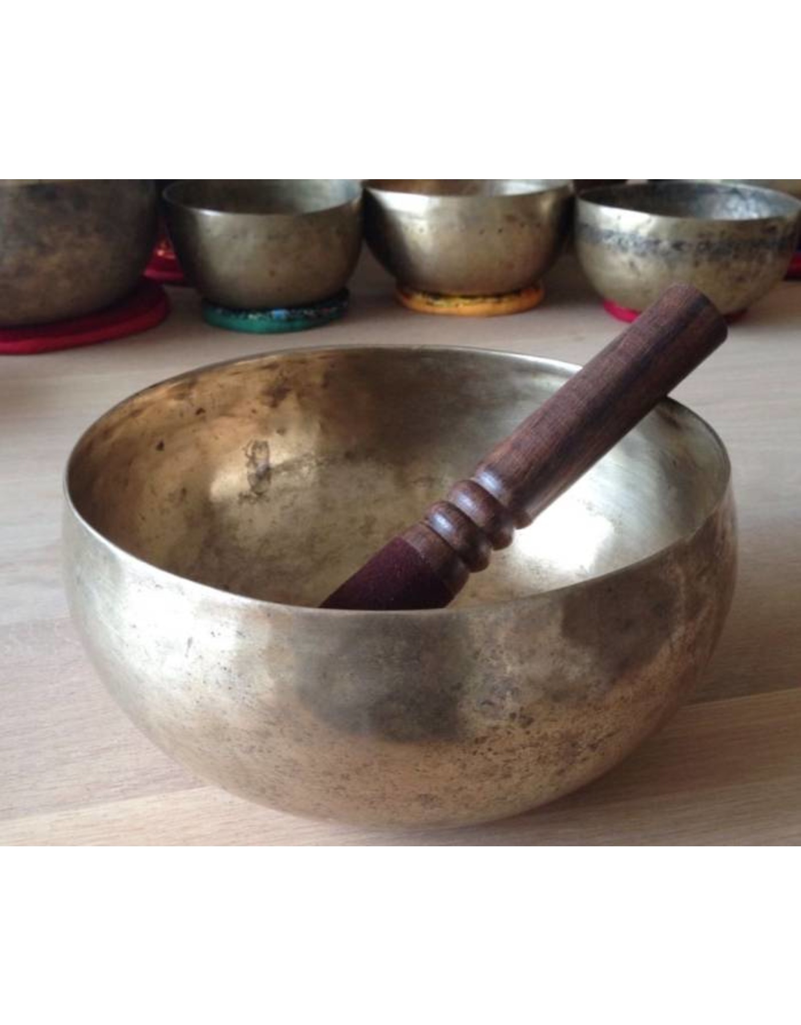 Dakini antique singing bowl Cobrebati 18 cm G