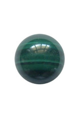 Interchangeable gemstone Malachite 10 mm