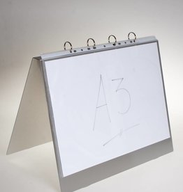 RibbleBox Ringbinder Flip-Chart ALU, landscape A3