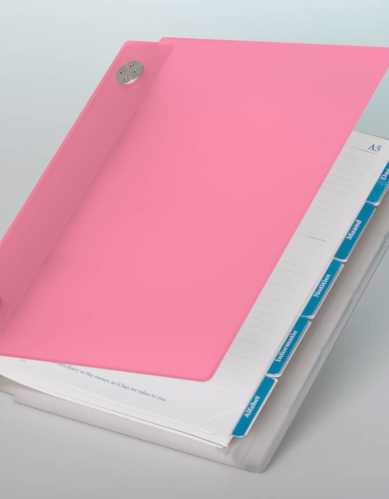 Agenda omslag Albano Desk Pink