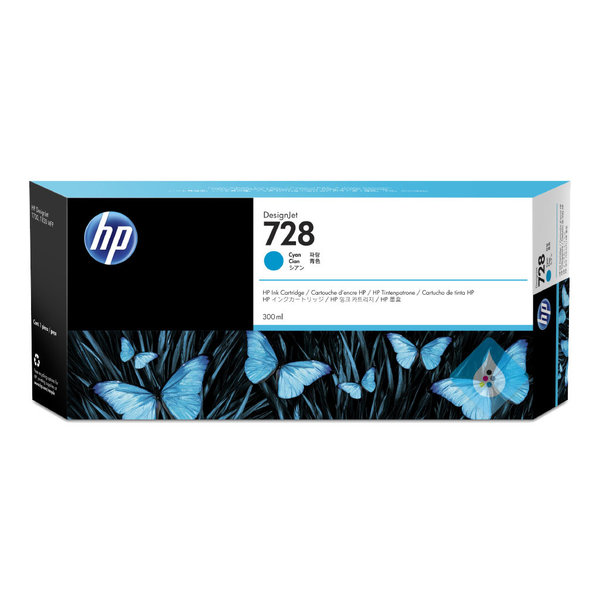 HP 728 inktcartridge (300ml)