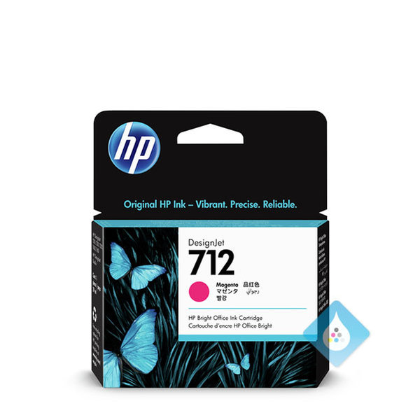 HP 712 magenta 29ml inktcartridge