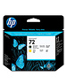 HP 72 print head matte black / yellow (C9384A)