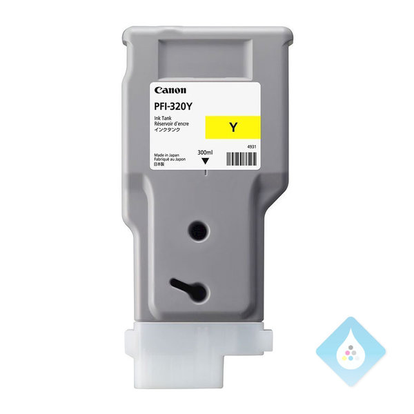 Canon PFI-320 300ml yellow ink cartridge (v)