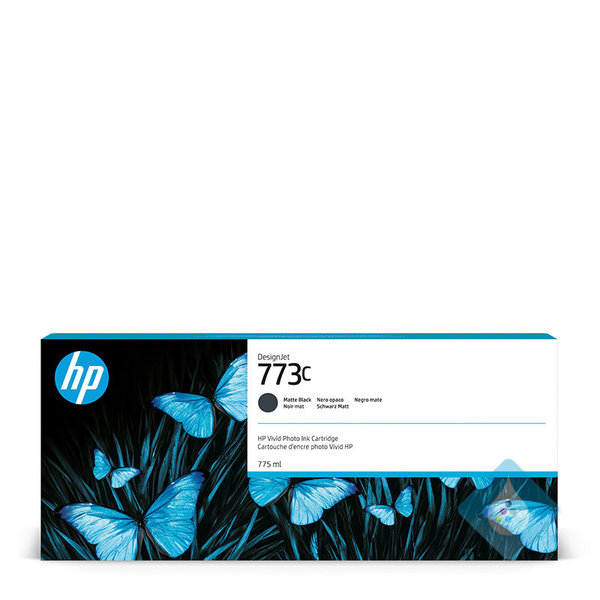 HP DesignJet 773C Inktcartridge (775 ml) Matte Black (C1Q37A)
