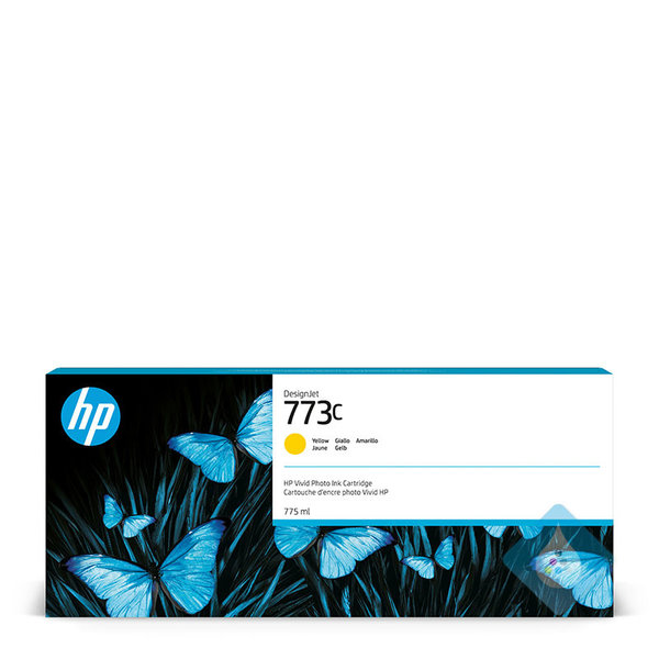 HP DesignJet 773C Ink cartridge (775 ml) Yellow (C1Q40A)