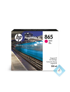 HP PageWide XL 865 inktcartridge magenta 500ml (3ED83A)
