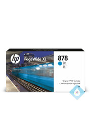 HP PageWide XL 878 inktcartridge cyan 1 ltr (312Z2A)