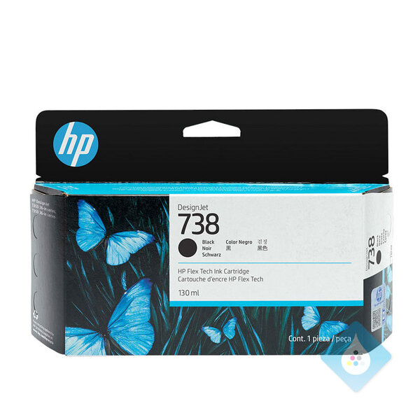 HP 738 inktcartridge 130ml