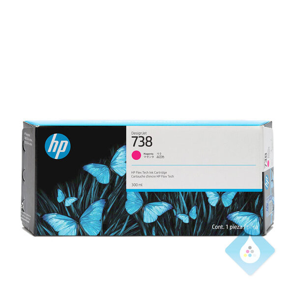 HP 738 inktcartridge 300ml