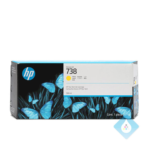 HP 738 inktcartridge 300ml