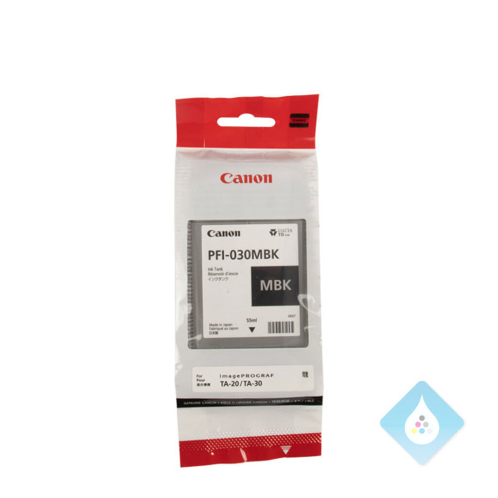 Canon PFI-030MBK Matte Black 55ml (3488C001)