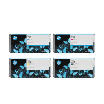 HP 738 inktcartridge 300ml