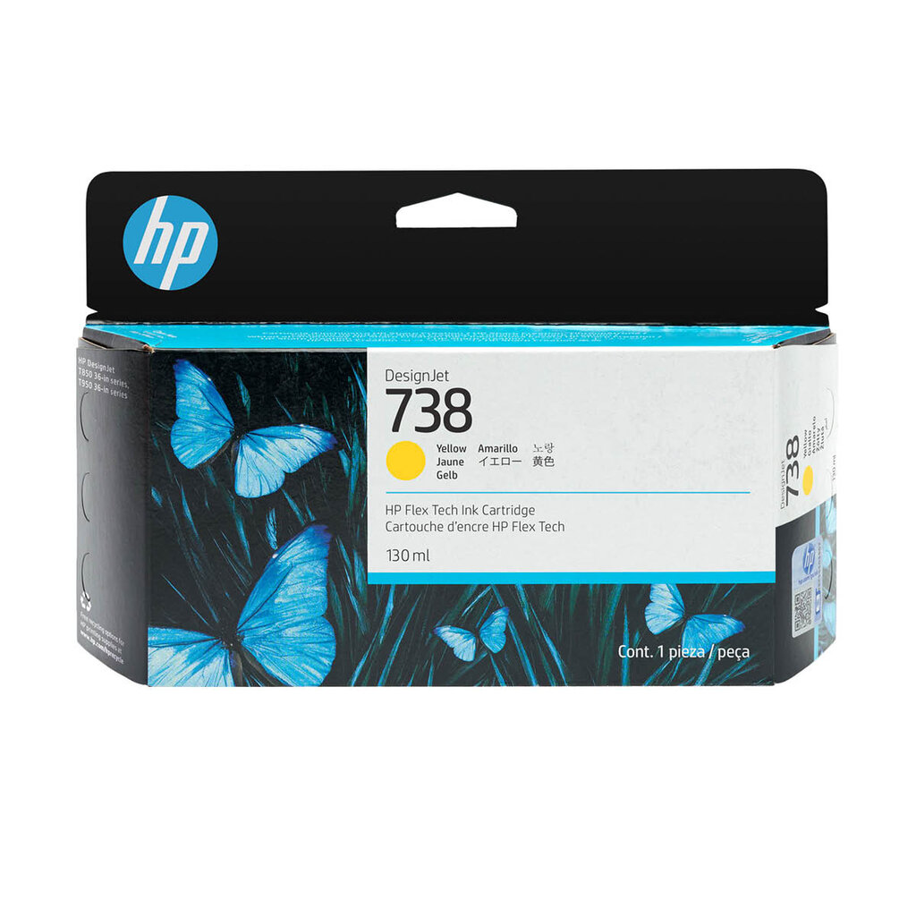 HP 738 inktcartridge 130ml