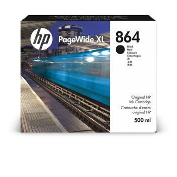 HP PageWide XL 864 ink cartridge black 500ml (3ED86A)