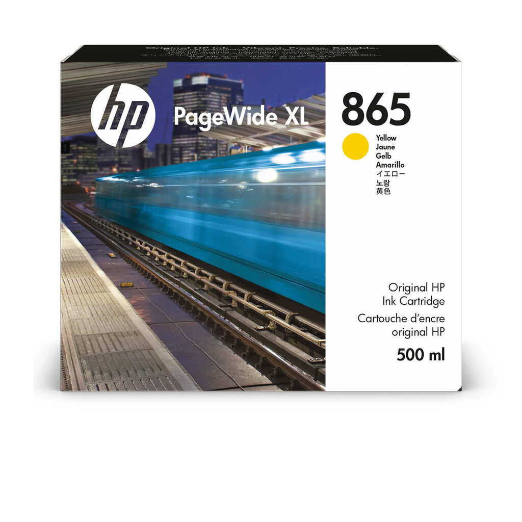 HP PageWide XL 865 ink cartridge yellow 500ml (3ED84A)