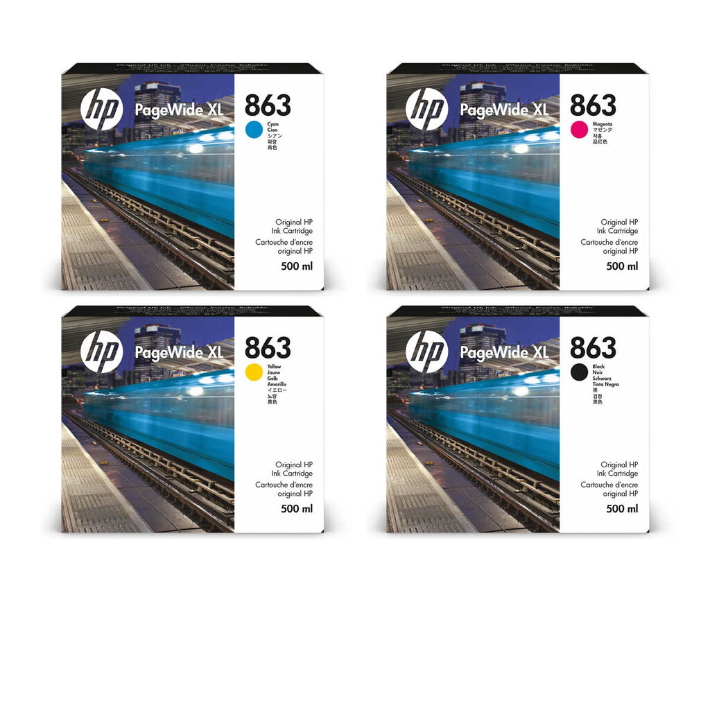 HP PageWide XL 863  inktcartridge (500 ml)