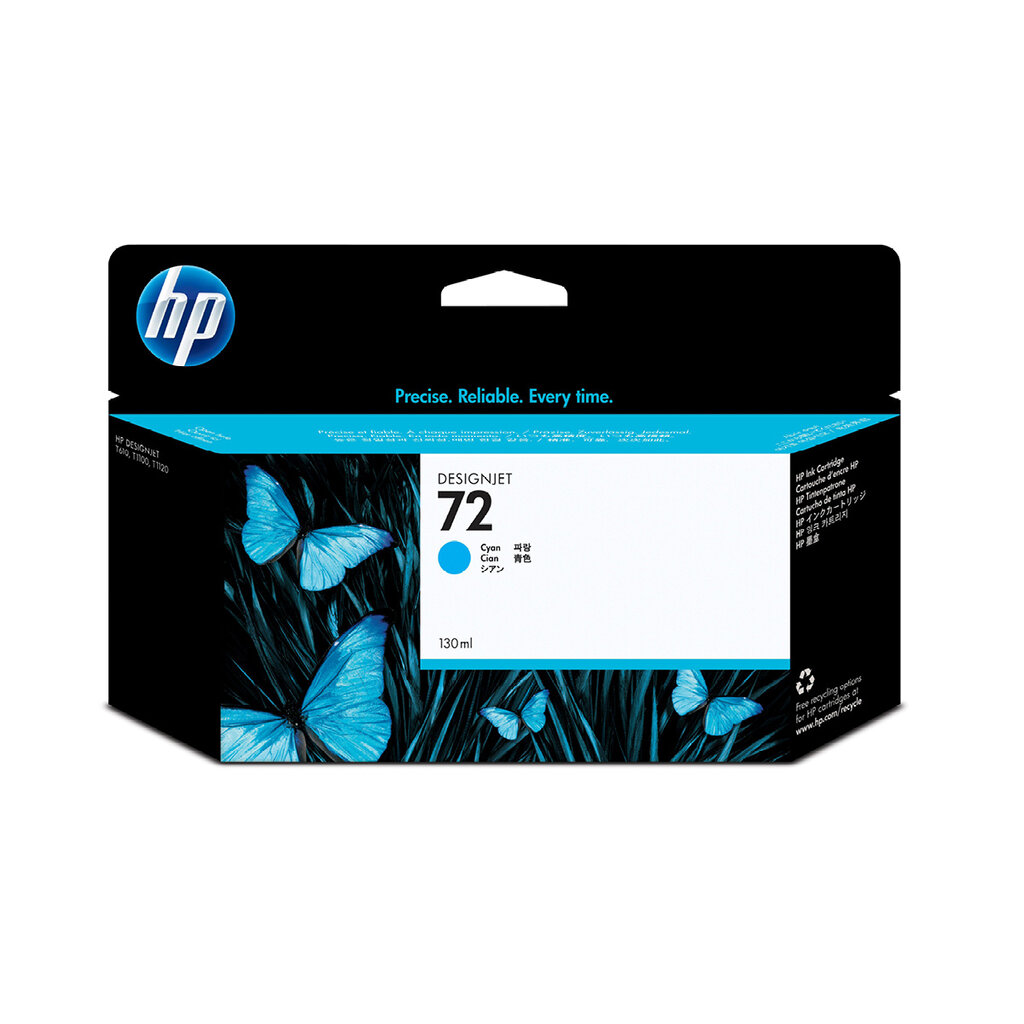 HP  72 ink cartridge cyan 130ml (C9371A)