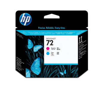HP 72 printhead magenta / cyan (C9383A)