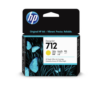 HP 712 yellow 29ml ink cartridge (3ED69A)