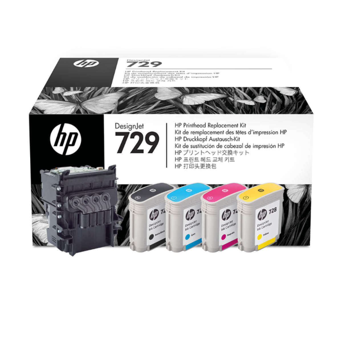 HP 729 printhead vervangingskit - Allesomteprinten.nl