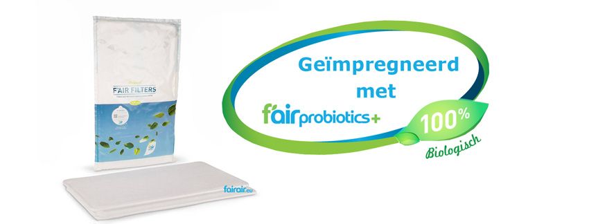 fairair introduceert filters met probiotica