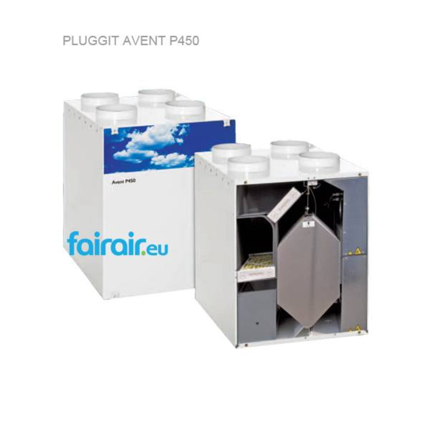 PLUGGIT f'air filtres de remplacement pour PLUGGIT AVENT P450