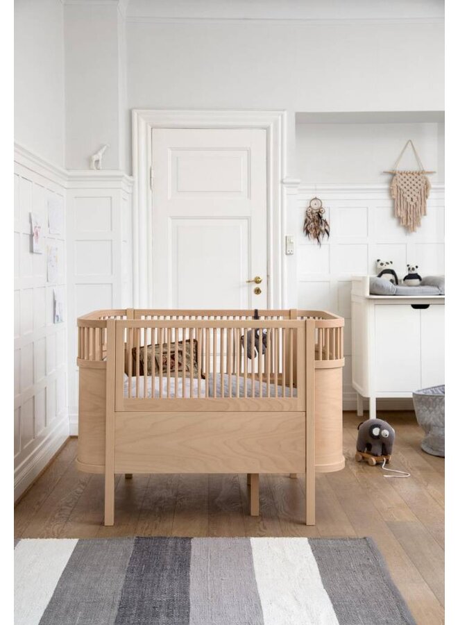 The Sebra bed, baby & jr., Wooden Edition