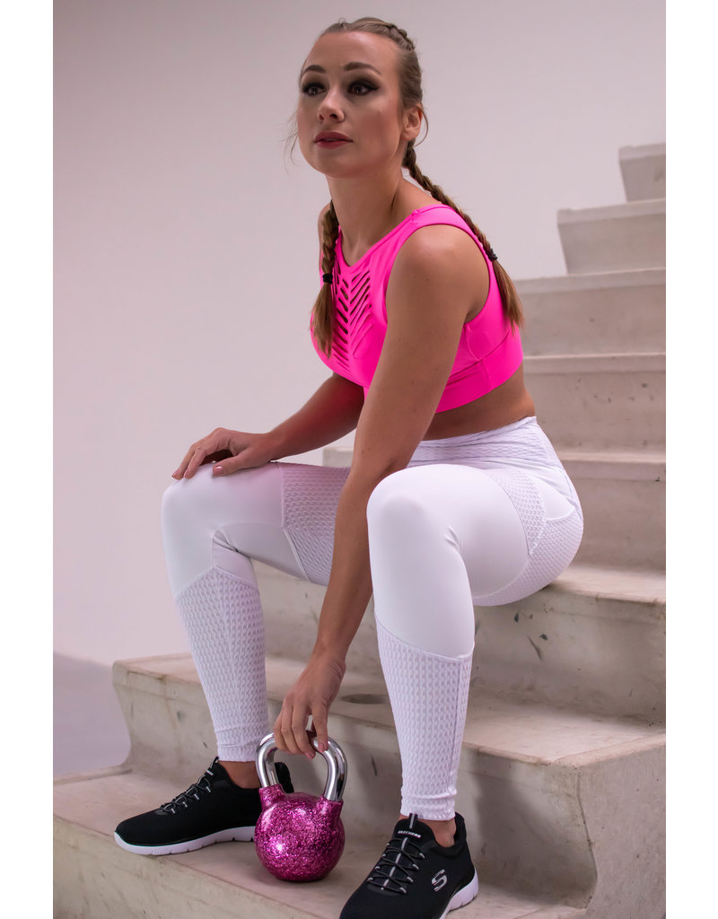 BOM FIT BRASIL Leggings HIGH WHITE