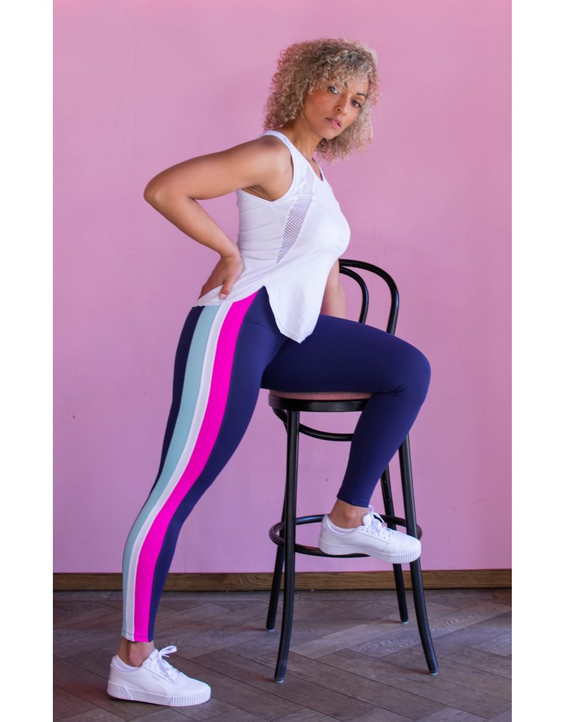 BOM FIT BRASIL Legging Summer Rainbow