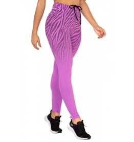 BOM FIT BRASIL Leggings Lila Zebra